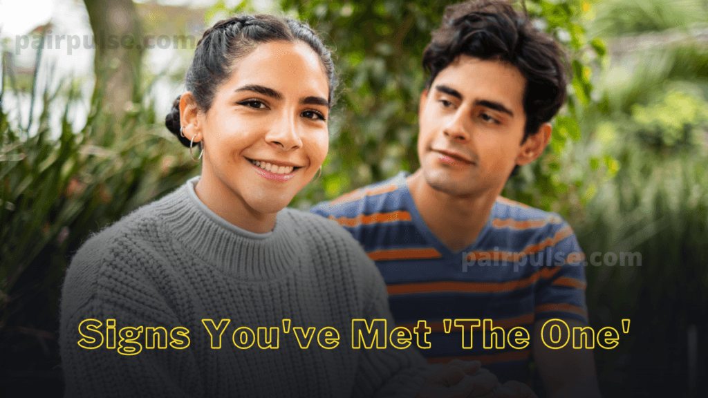 do guys know when they've met the one