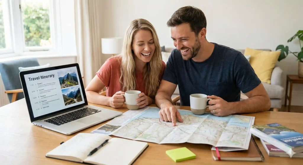 Partners building shared meaning by planning future goals together