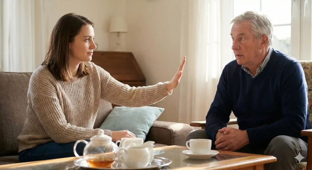 Setting healthy boundaries with in-laws calmly and respectfully