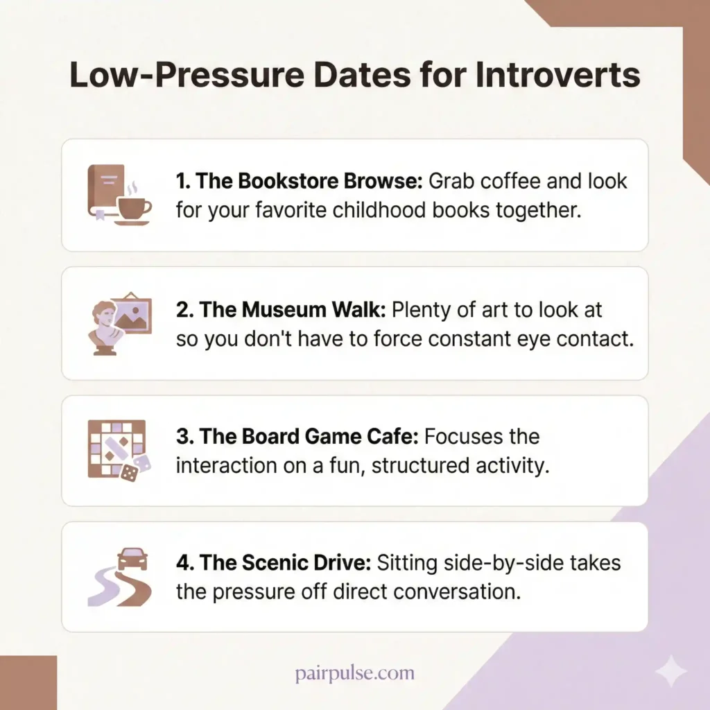 Low-Pressure Dates for Introverts