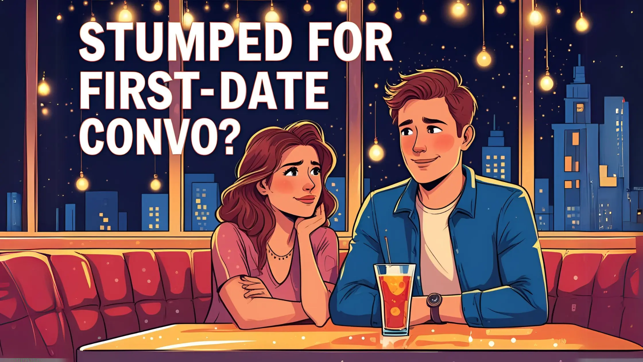Stumped for first-date convo Struggling with small talk on dates? Discover 20 creative first date conversation ideas and deep icebreakers to spark a genuine connection. Tailored for young adults, this guide offers the best first date questions to break the ice and build real rapport.