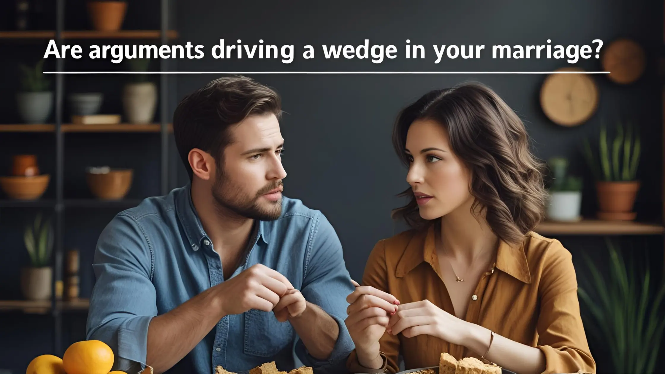 Are arguments driving a wedge in your marriage?